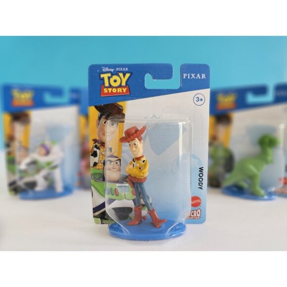 Disney Pixar TOY STORY Mattel Micro Collection Figures-Cake Toppers/New Set of 5 - Picture 2 of 8